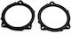 Lautsprecher-Adapterringe Code 20.585 BMW Z4 E86 2003-2008 vorne hinten 100mm