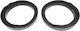 Car Speaker Adapter Rings Code 20.523 Mercedes-benz E Class W210 1996-2003 Rear 130mm