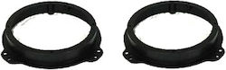 Lautsprecher-Adapterringe Code 20.527 Toyota Yaris 1999-2006 Front 165mm