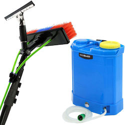 16l Water Fed Backpack & 24ft Cleaning Pole