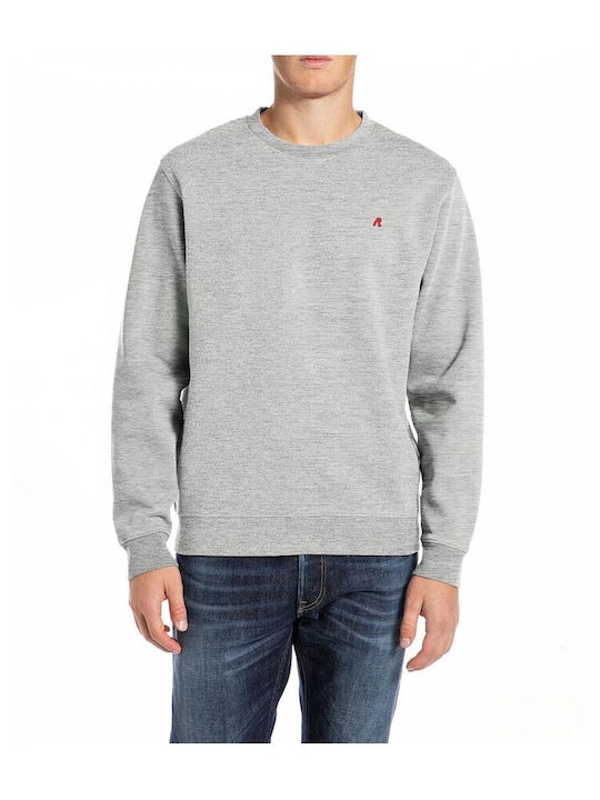 Replay Men's Sweatshirt Grey, Iron Grey