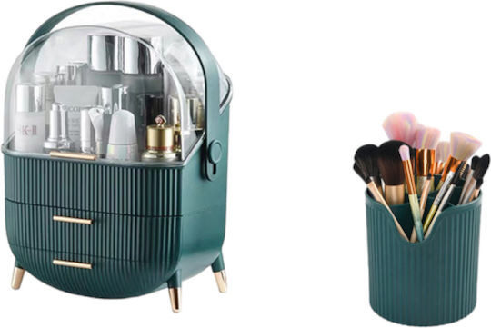 Organizator De Cosmetice Cu Sertare Verde