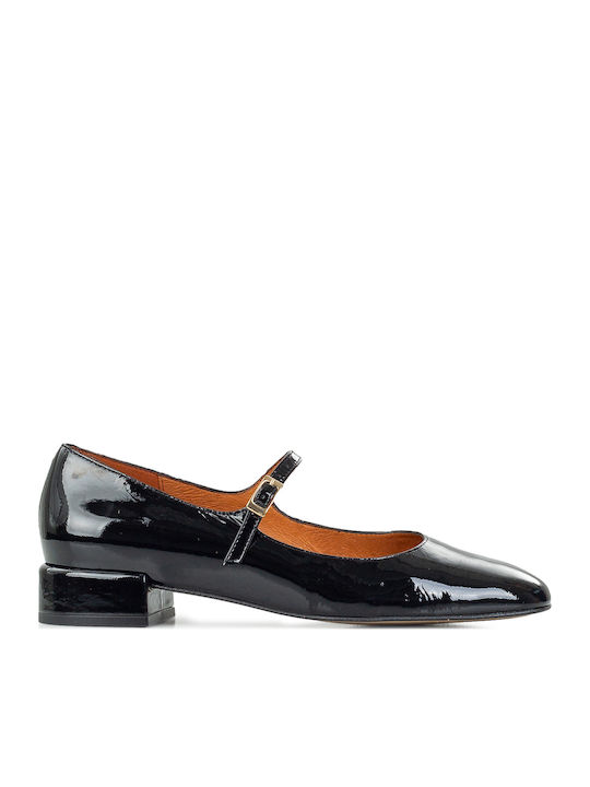 Pumps mit Riemchen Schwarz