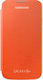 Samsung Flip Cover Buchen Sie Orange (Galaxy S4)