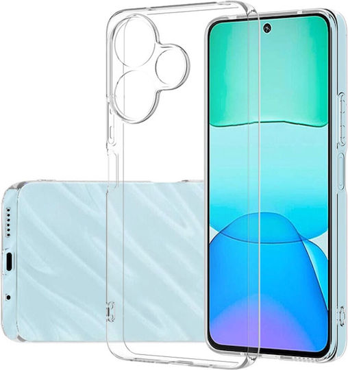 Задна корица Силикон Прозрачен (Redmi 13 / Poco M6 4G)