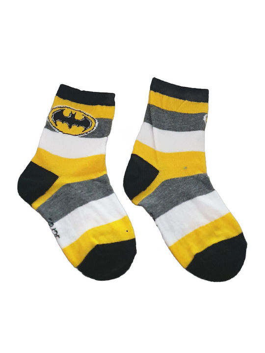 Disney Παιδικές Κάλτσες Batman Yellow, Black