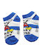 Disney Kids' Ankle Socks Mickey Blue Blue
