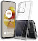 Crong Back Cover Plastic Transparent (Moto G73)