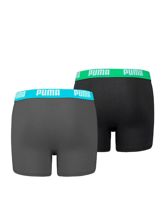 PUMA Basic Σετ Παιδικά Μποξεράκια Πολύχρωμα 2τμχ