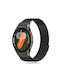 Tech-Protect Milaneseband Strap Stainless Steel Black (Samsung Galaxy Watch 4/5/5 Pro/6/7/FE)