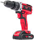 Red Technic RTWA0076 Schlagbohrschrauber Batteriebetrieb 20V