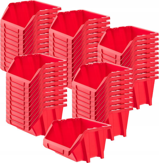 Kadax Set 50 Plastic Organizatoare pentru Bin-uri de Unelte Stivuibile L11.8xW9.8cm