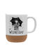 Koupakoupa Becher Keramik mit Deckel 330ml