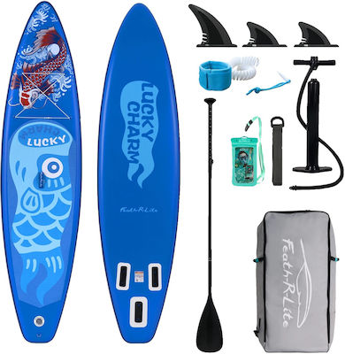 Funwater Φουσκωτή Σανίδα SUP με Μήκος 3.35m Μπλε