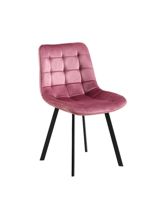 Myriam Dining Room Velvet Chair Dirty Pink 50x5...