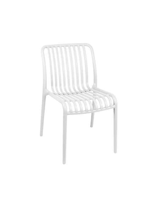 Zoi Dining Room Polypropylene Chair White Shade...