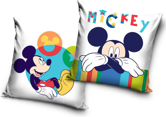 Velvet Decorative Pillow Case 40x40 Mickey Multicolour