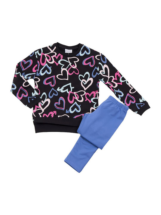 Trax Kids Set with Black Leggings 2 Pieces