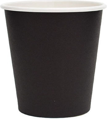 THalassinos Pahar de unică folosință Hârtie Negru 120ml 50buc