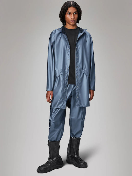 Rains Jacke Wasserdicht und Winddicht Light Blue