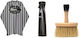 Shave Factory Professionelles Barbier-Set Premium Barbier-Tuch Schwarzer Wassersprüher