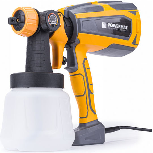 Powermat PM-PDM-600T Ηλεκτρικό Πιστόλι Βαφής 600W με Δοχείο 1lt