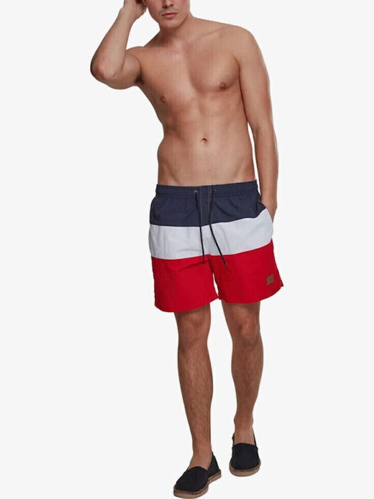 Urban Classics Men's Swimwear Shorts Fired/navy...