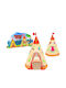 Lean Toys Детски шатър Индийски Екрю за 3 18 години и нагоре