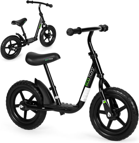 Ecotoys Kids Balance Bike Black