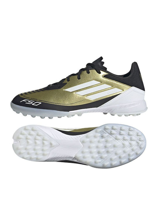adidas F50 League Ποδοσφαιρικά Παπούτσια με Σχάρα TF Χρυσά adidas F50 League Ποδοσφαιρικά Παπούτσια με Σχάρα TF Χρυσά