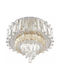 Ceiling Mount Light Blue with Integrated LED