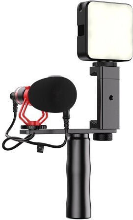 Apexel Σετ Μικρόφωνο Shock Mounted για Φωνητικά