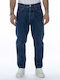 Amish Herren Jeanshose in Regular Fit Stone Wash Blue