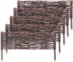 Kadax Gartenbordüre in Braun Farbe 30x60cm