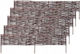 Kadax Gartenbordüre in Braun Farbe 20cm x 1.2m