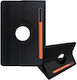 Rotating 360 Stand Tablet Case Pen Socket Samsung Galaxy T510/t515 Μαύρο