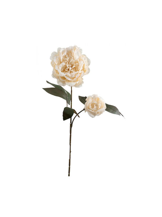 Rose Bud Flower Beige 69cm