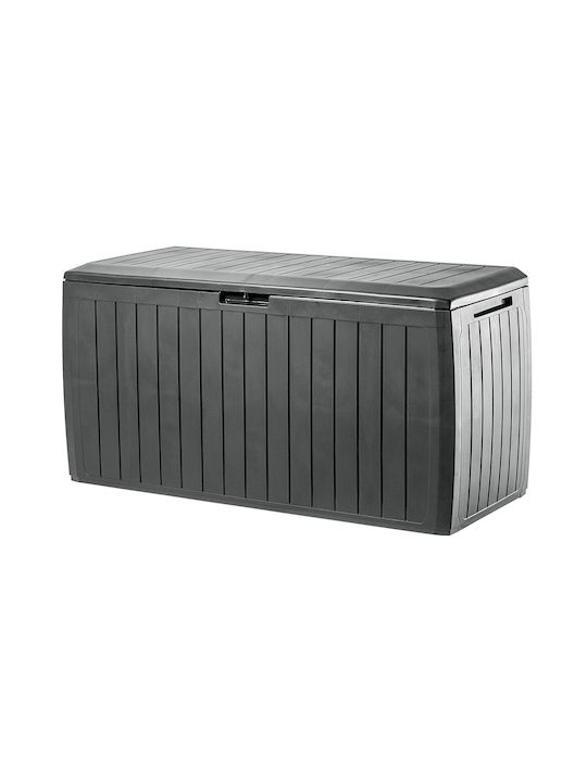 Kadax Outdoor Storage Box 290lt Gray L116.6xW47xH59.5cm