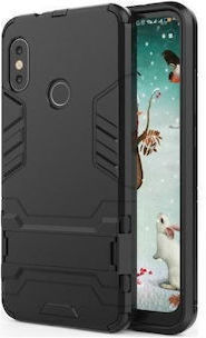 Back Cover Silicone / Plastic Black (Xiaomi Mi A2, Mi 6X)