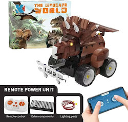 Blocuri de construcție Dinosaur Car, Remote Control pentru 14+ ani 472buc