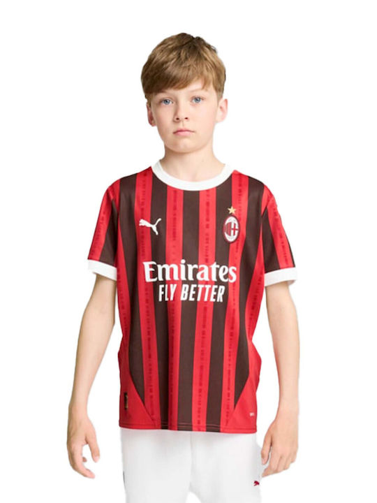 Puma Ac Milan Home Children's Jersey Style Football