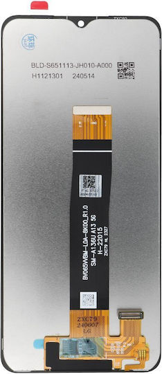 O ecran cu Mecanism Tactil pentru Samsung A13 5G A136 (Negru)