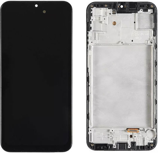 Screen with Touch Mechanism and Frame for Galaxy A15 5G, Galaxy A15 4G (Black)