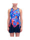 Bidi Badu Spike Women's Tennis Dress Dark Blue Blue