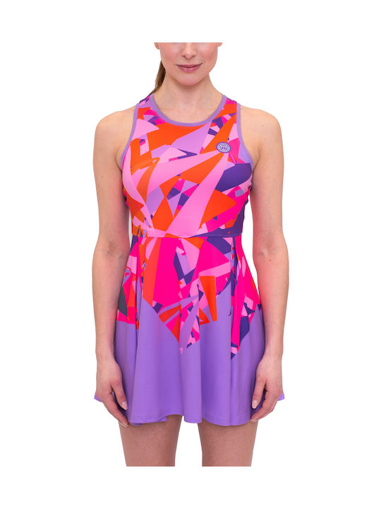 Rochie de Tenis pentru Femei Bidi Badu Spike Lila Roz
