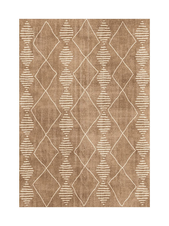 Ν.5008 Rug Rectangular Brown