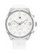 Tommy Hilfiger Wild Мъжки Часовник 50mm На Батерия С Бяла Каучукова Каишка