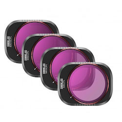 Professional Set 4 Startrc Filters Dji Mini 4 Pro Drone Nd4/pl Nd8/pl Nd64/pl Nd256/pl