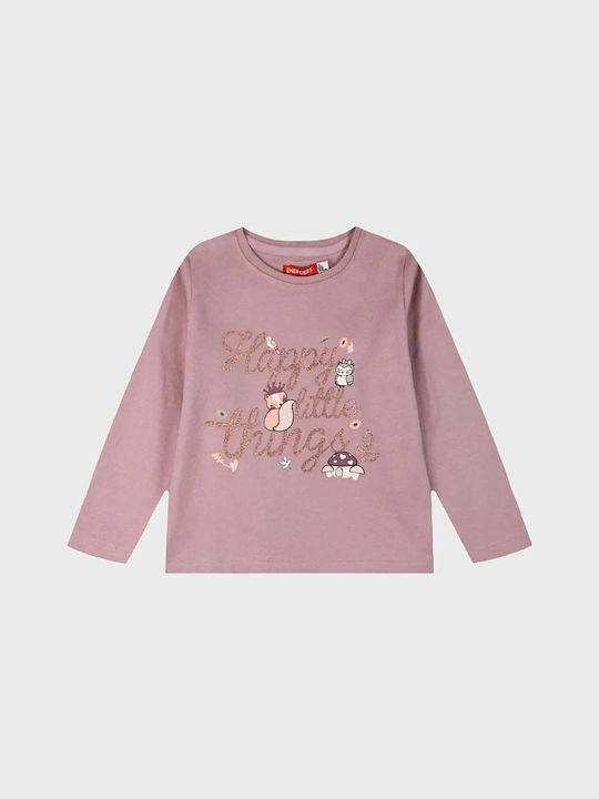 Energiers Kids Blouse Long Sleeve Nude