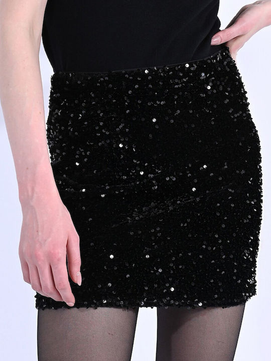 Molly Bracken Mini Skirt Black